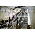 shopping mall escalator with shirt panel illumination